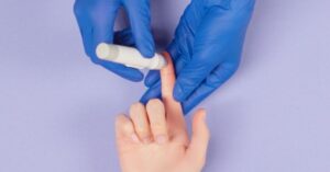 Diabetes metabolic disease causing high blood sugar and insulin dysfunction