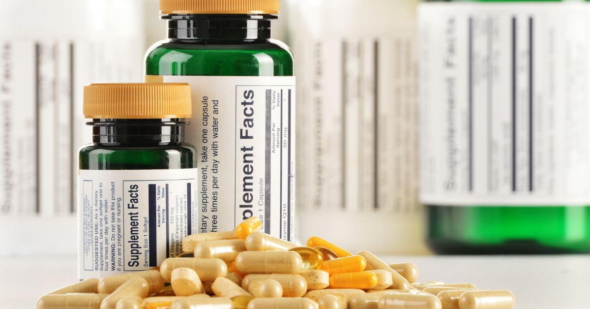 Vitamins and minerals used for nutritional supplementation