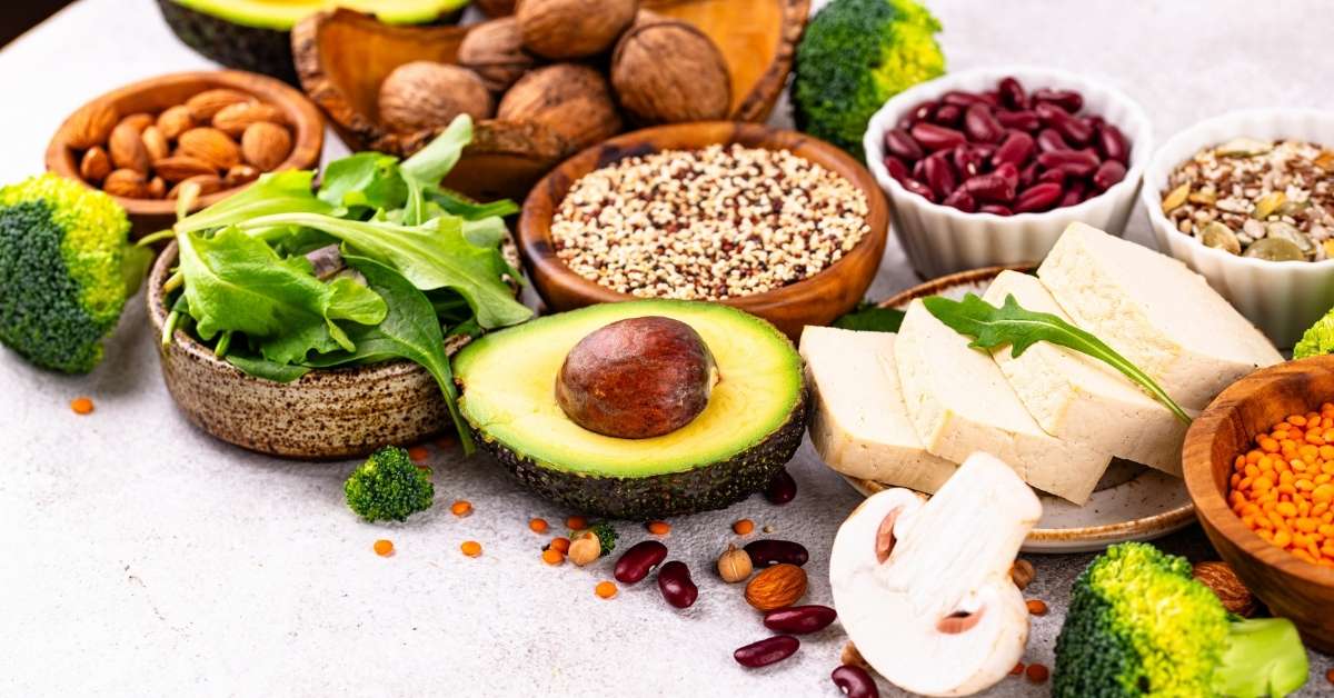 Illustration representing dietary intervention through nutrition and healthy eating